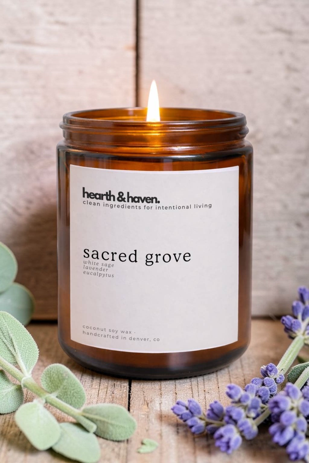 Sacred Grove Coconut Soy Candle